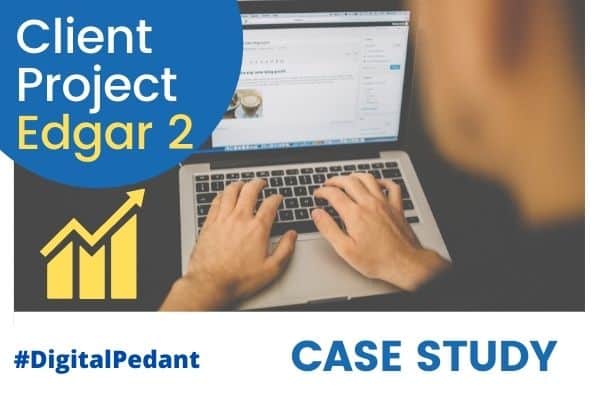 Project “Edgar” SEO Case Study part 2