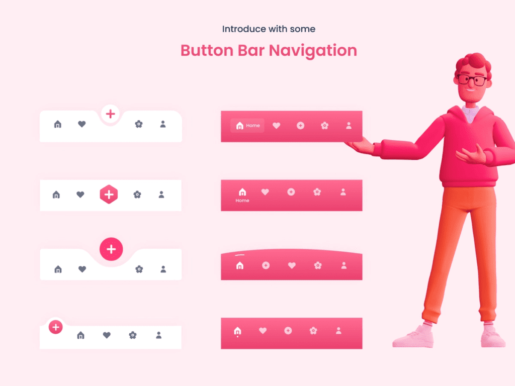 button navigation 